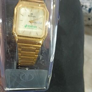 Vintage Titan Gold-Tone Watch